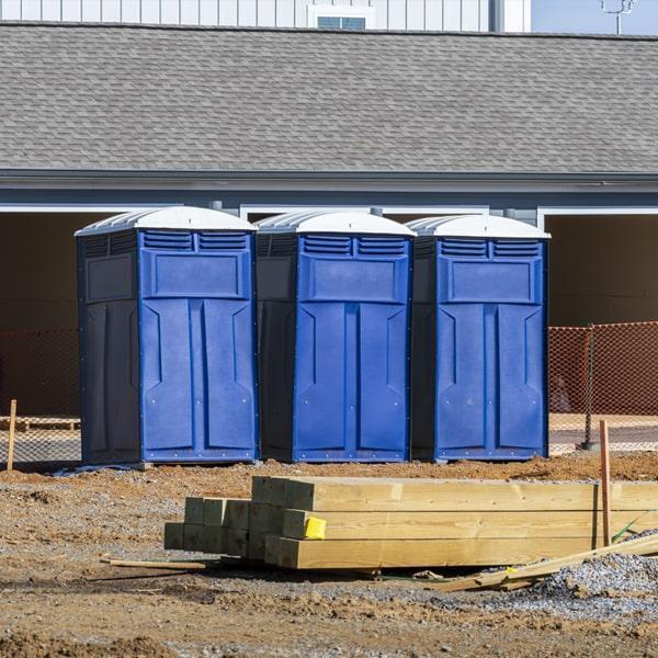 Heavy-duty construction site porta potty in Glasgow, Kentucky